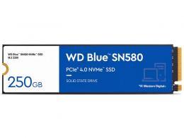 WesternDigital 0718037-902456 WD Blue SN580 M.2 NVMe SSD 250GB 5年保証 WDS250G3B0E