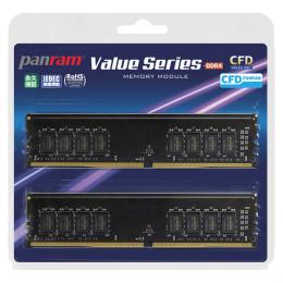 CFD販売 4988755-045087 デスクトップPC用メモリ PC4-21300(DDR4-2666) 8GB×2枚組 288pin DIMM (無期限保証)(Panram) W4U2666PS-8GC19