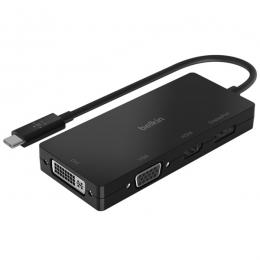 【法人様宛限定】Belkin AVC003btBK USB-Cto映像変換アダプター（HDMI、DisplayPort、VGA、DVI）