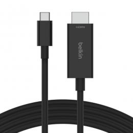 【法人様宛限定】Belkin AVC012bt2MBK USB-CtoHDMI2.1ケーブル2m