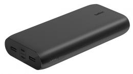 【法人様宛限定】Belkin BPB016btBK BoostCharge 26000mAh 4ポートモバイルバッテリー 32W PD PPS対応