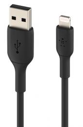 【法人様宛限定】Belkin CAA001bt1MBK USB-Atoライトニングケーブルブラック1m