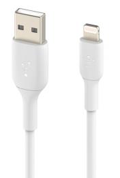 【法人様宛限定】Belkin CAA001bt1MWH USB-Atoライトニングケーブルホワイト1m