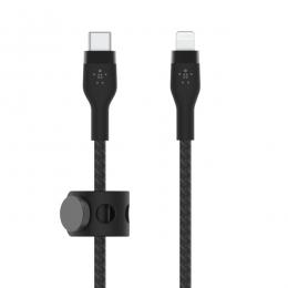 【法人様宛限定】Belkin CAA011bt1MBK BOOST↑CHARGEPROFlexUSB-Ctoライトニングケーブルブラック1m