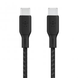 【法人様宛限定】Belkin CAB014bt2MBK BOOST↑CHARGEUSB-CtoUSB-Cケーブル100Wブラック2m