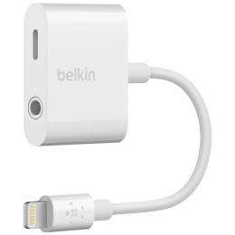 【法人様宛限定】Belkin F8J212btWHT RockStarLightningto3.5mmオーディオ+充電アダプター