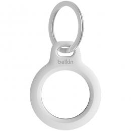 【法人様宛限定】Belkin F8W973btWHT AirTag用キーリング付きセキュアホルダーホワイト