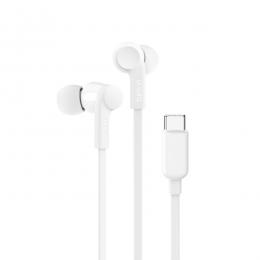 【法人様宛限定】Belkin G3H0002btWHT SOUNDFORMUSB-Cイヤホンホワイト