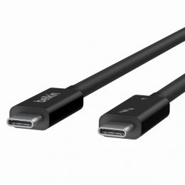 【法人様宛限定】Belkin INZ002bt2MBK CONNECTThunderbolt4ケーブルActive2m