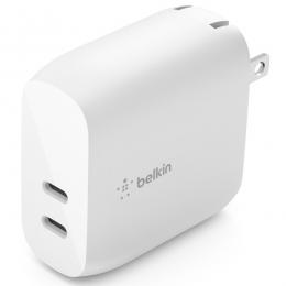 【法人様宛限定】Belkin WCB006dqWHJP BOOST↑CHARGEデュアルUSB-CPDウォールチャージャー40W