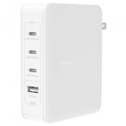 【法人様宛限定】Belkin WCH014dqWH BoostChargePro140W4ポートGaNPD急速充電器