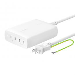 【法人様宛限定】Belkin WCH015qcWH BoostChargePro200W4ポートGaN急速充電器