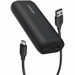 ANKER  A1112N11 Anker 321 Power Bank (PowerCore 5200) (モバイルバッテリー 5200mAh 超コンパクト)【PSE認証済/PowerIQ搭載】 iPhone13 Android その他各種機器対応 (ブラック)