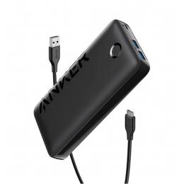 ANKER  A1288012 Anker 335 Power Bank (PowerCore 20000) (モバイルバッテリー 20W 20000mAh 大容量) USB PD対応 iPhone14 Android その他各種機器対応 (ブラック)