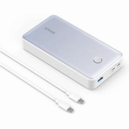 ANKER  A1379021 Anker 537 Power Bank (PowerCore 24000 65W) (モバイルバッテリー 65W 24000mAh 大容量)【PSE認証済/PowerIQ 3.0 (Gen2)搭載/USB PD対応】 (ホワイト)