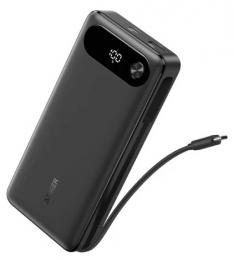 ANKER  A1383N11 Anker Power Bank (20000mAh 87W Built-In USB-C ケーブル) ブラック