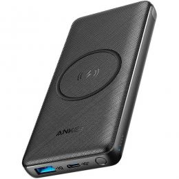 ANKER  A1617012 Anker PowerCore III 10000 Wireless (ワイヤレス充電機能 10000mAh 大容量モバイルバッテリー) 【ワイヤレス出力 10W/USB-C出力 18W/PD対応/Qi認証/PSE認証】 (ブラック)