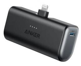 ANKER  A1645011 Anker Nano Power Bank (12W Built-In Lightning Connector) ブラック