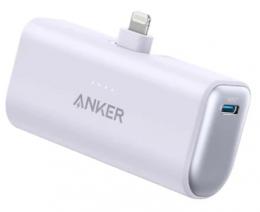 ANKER  A16450V1 Anker Nano Power Bank (12W Built-In Lightning Connector) パープル