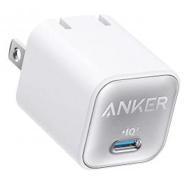 ANKER  A2147N21 Anker 511 Charger (Nano 3. 30W) (USB PD充電器 USB-C)【USB PD 対応/PSE技術基準適合/PPS規格対応】 (ホワイト)