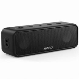 ANKER  A3117011 Anker Soundcore 3 Bluetoothスピーカー IPX7防水 チタニウムドライバー BassUpテクノロジー アプリ対応 イコライザー設定 USB-C 24時間連続再生 PartyCast (ブラック)