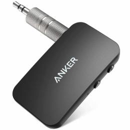 ANKER  A3352011 Anker Soundsync Bluetoothレシーバー(Bluetooth5.0)【12時間再生/ハンズフリー通話対応/2台同時/自動車・ホームステレオ・ヘッドフォン・スピーカー対応】 (ブラック)