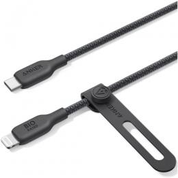 ANKER  A80A5011 Anker 541 USB-C to Lightning Cable (Bio-Nylon 3ft) B2C - UN Black Iteration 1