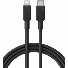 ANKER  A81A2011 Anker 310 USB-C & ライトニングケーブル MFi認証 iPhone 14/14 Pro Max/14 Plus/13/13 Pro/12/11/X/XS/XR/8 Plus 各種対応 (1.8m ブラック)