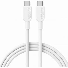 ANKER  A81E2021 Anker 310 USB-C to USB-C Cable (6ft) B2C - UN White Iteration 1