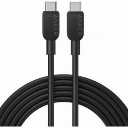 ANKER  A81E3011 Anker 310 USB-C to USB-C Cable (10ft) B2C - UN Black Iteration 1