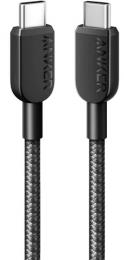 ANKER  A81E5011 Anker 310 高耐久ナイロン USB-C & USB-C Cable (3ft Braided) Black Iteration 1