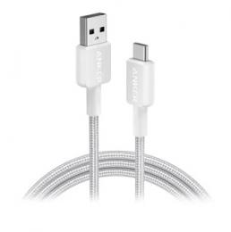 ANKER  A81H6N21 Anker 322 USB-C & USB-A ケーブル 1.8m (USB2.0対応) ホワイト