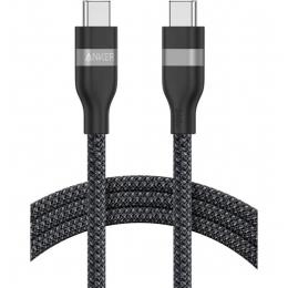 ANKER  A82E2012 Anker USB-C & USB-C ケーブル (1.8m 240W 高耐久ナイロン) ブラック