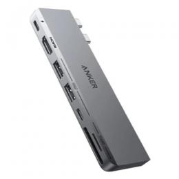 ANKER  A83540A1 Anker 547 USB-C Hub (7-in-2、for MacBook) (グレー)