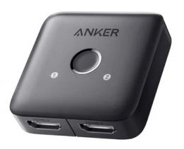 ANKER  A83H10A1 Anker HDMI Switch (2-in-1 Out、4K HDMI) グレー