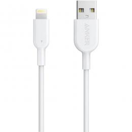 ANKER  A8432022 Anker iPhone充電ケーブル PowerLine II ライトニングケーブル (0.9m) MFi認証 iPhone 12 / 12 Pro / 11 / SE(第2世代) iPad 各種対応 (ホワイト)