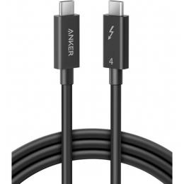 ANKER  A8489011 Anker USB-C & USB-C ケーブル Thunderbolt 4 (100W、40Gbps) 2.0m ブラック