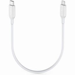 ANKER  A8831021 Anker PowerLine III USB-C & ライトニングケーブル MFi認証 USB PD対応 急速充電 iPhone 14/13/12/SE(第3世代) 各種対応 (0.3m ホワイト)