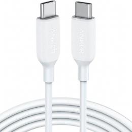 ANKER  A8853021 Anker PowerLine III USB-C & USB-C ケーブル (USB2.0対応) 1.8m ホワイト