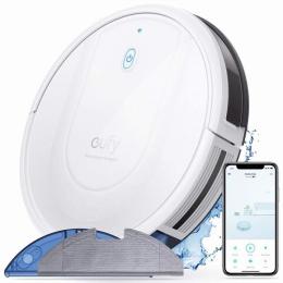 ANKER  T2150521 Anker Eufy RoboVac G10 Hybrid 【スマート・ダイナミック・ナビゲーション/2-in-1 吸引・水拭き両用/2000Paの強力吸引/静音設計/自動充電/フローリング用】 (ホワイト)