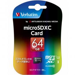 Verbatim MXCN64GJVZ2 Micro SDXC Card 64GB Class 10