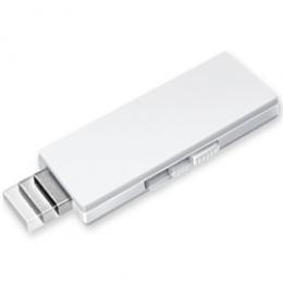 Verbatim USBF4GVW1 USBフラッシュメモリー 4GB USB2.0/1.1準拠スライド式 白