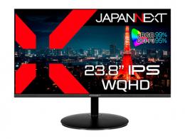 【法人様宛限定】JAPANNEXT JN-IPS2380FLWQHD-N 液晶ディスプレイ 23.8型/2560×1440/DP、HDMI、DVI×1/ブラック/スピーカー無/1年保証