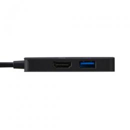 ELECOM DST-C31BK Type-C ドッキングステーション/USB-C×1/USB-A×1/HDMI×1/ブラック