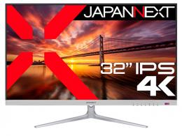 【法人様宛限定】JAPANNEXT JN-IPS321UHD 液晶ディスプレイ 32型/3840×2160/DP×2、HDMI×2/ブラック/スピーカー有/1年保証