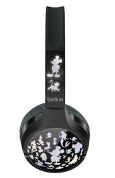 【法人様宛限定】Belkin AUD002qcBK-DY SoundForm Mini 子供用ワイヤレスヘッドホン ミッキー ブラック