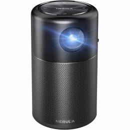 ANKER  D4111N12 Anker Nebula Capsule Pro (Android搭載モバイルプロジェクター)【150ANSIルーメン/DLP搭載/360度スピーカー】 (ブラック)