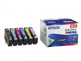 EPSON KAK-6CL カラリオプリンター用 インクカートリッジ/カキゴオリ（6色パック）