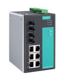 MOXA EDS-508A-MM-ST-T マネージドスイッチ、6xRJ45 2xマルチST、Tモデル