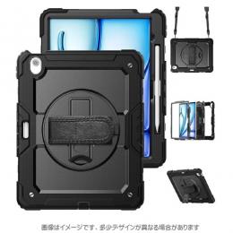 エムディーエス MDS-TSCIPA13BLTBK2 iPad Air(M2) 13インチ対応 耐衝撃ケース（画面保護付き） ブラック